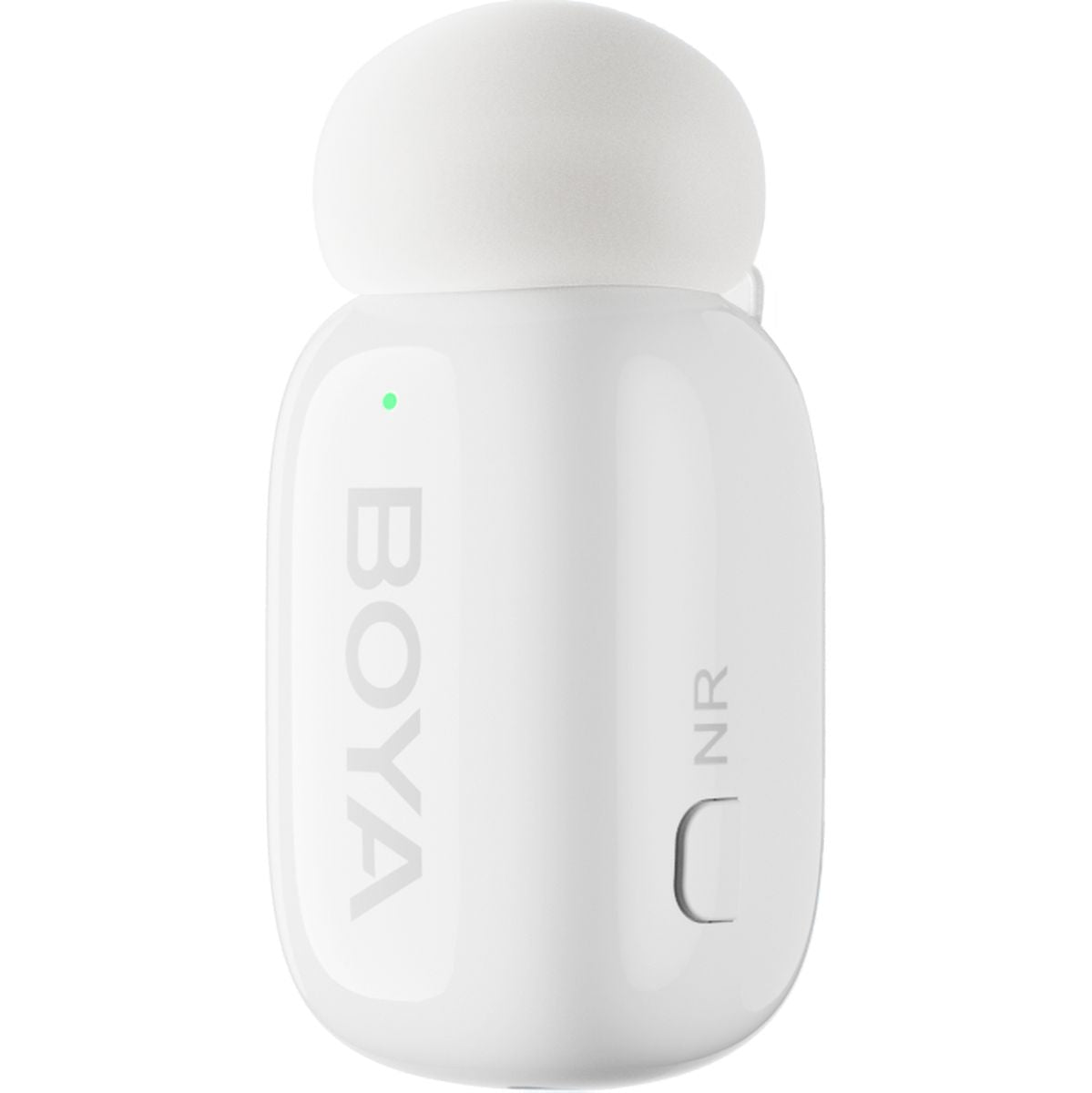 Boya MINI-13 Ultra-Mini Wireless Microphone (White, USB-c & Lightning)