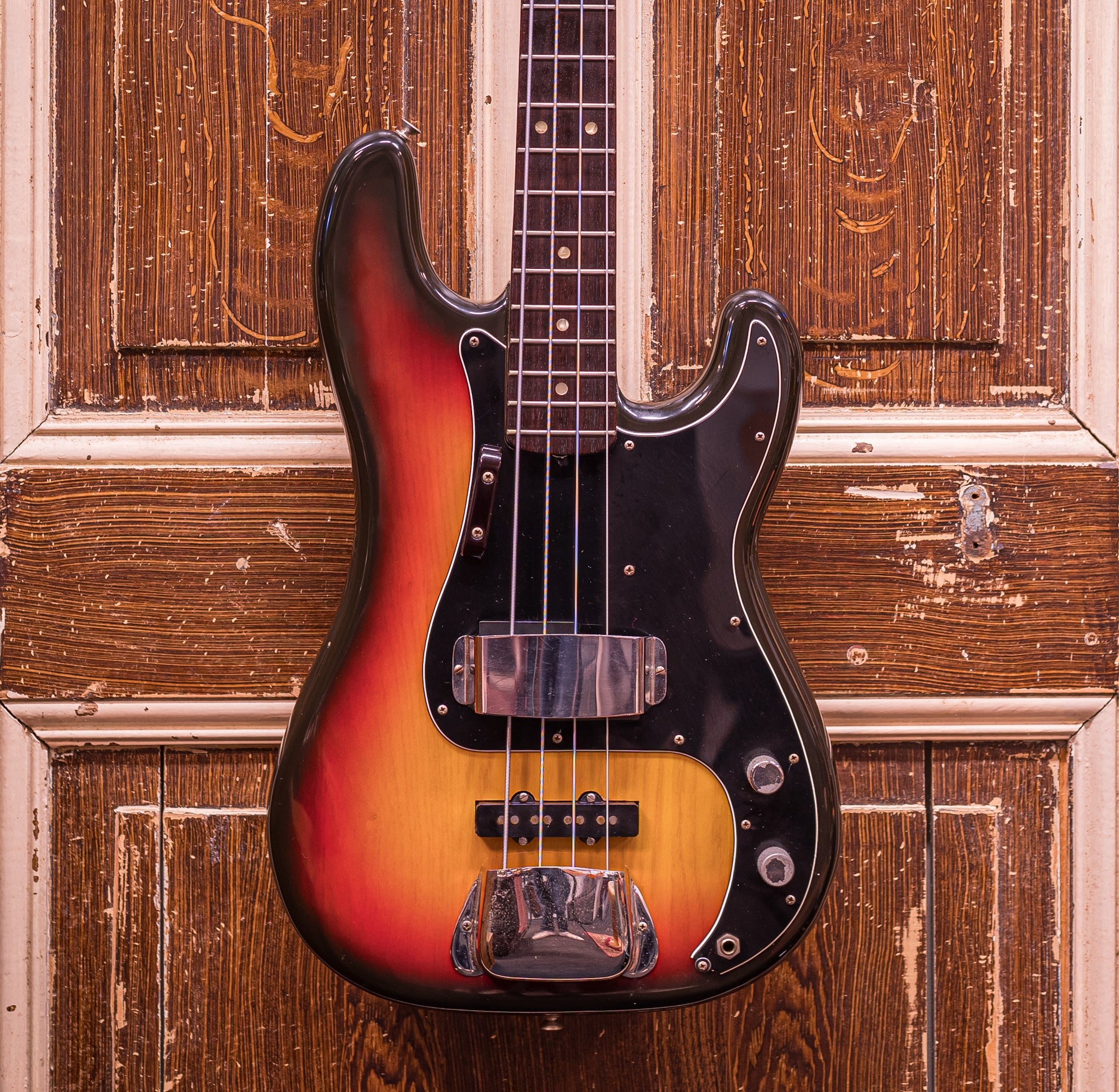 Fender 1978 USA Precision Bass (P/J) Sunburst Basgitaar