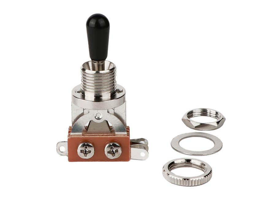 Boston SW-23-NB Toggle switch 3-way Black cap