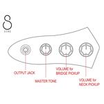 Sire Basses V3P 4/SNB Sonic Blue Passieve Basgitaar