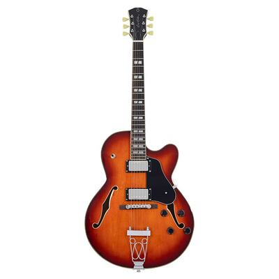 Sire Guitars H7F/TB Tobacco Burst Archtop Elektrische gitaar