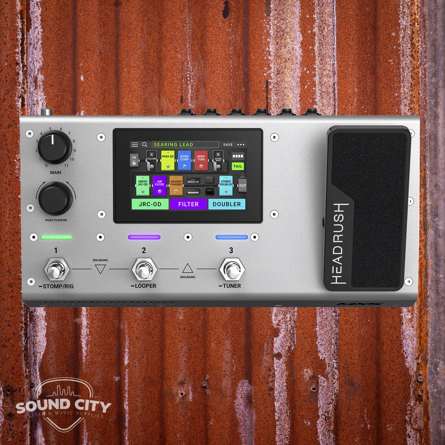 Headrush MX5 Multi effect & Ampsim Pedaal Silver