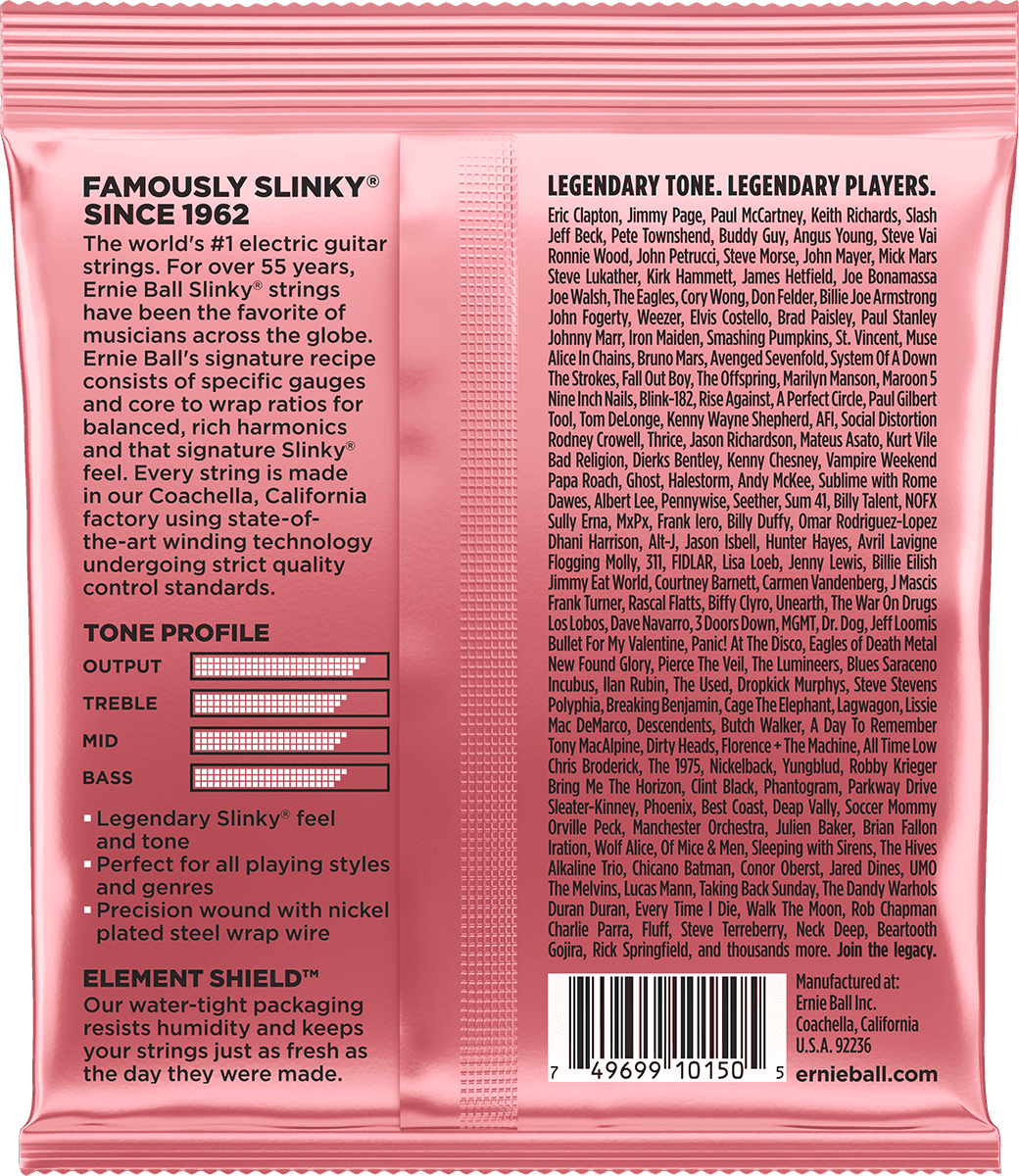 Ernie Ball 2217 Zippy Slinky 07-36 snaren