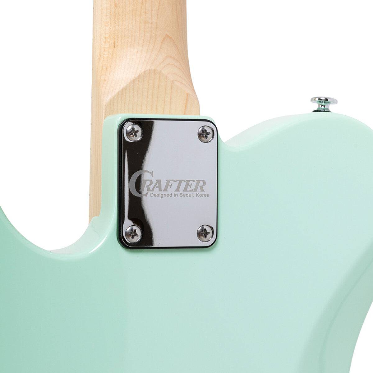 Crafter Charlotte TM AG Ara Green T-style Elektrische gitaar