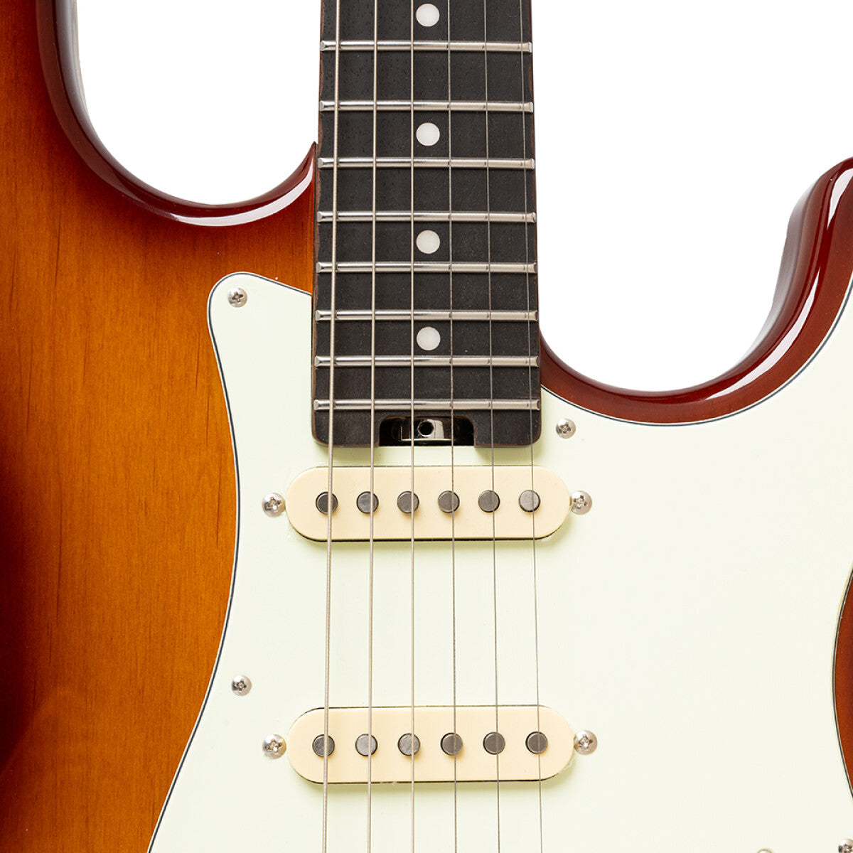 Crafter Seoul SVVSR Tobacco Sunburst S-style Elektrische gitaar