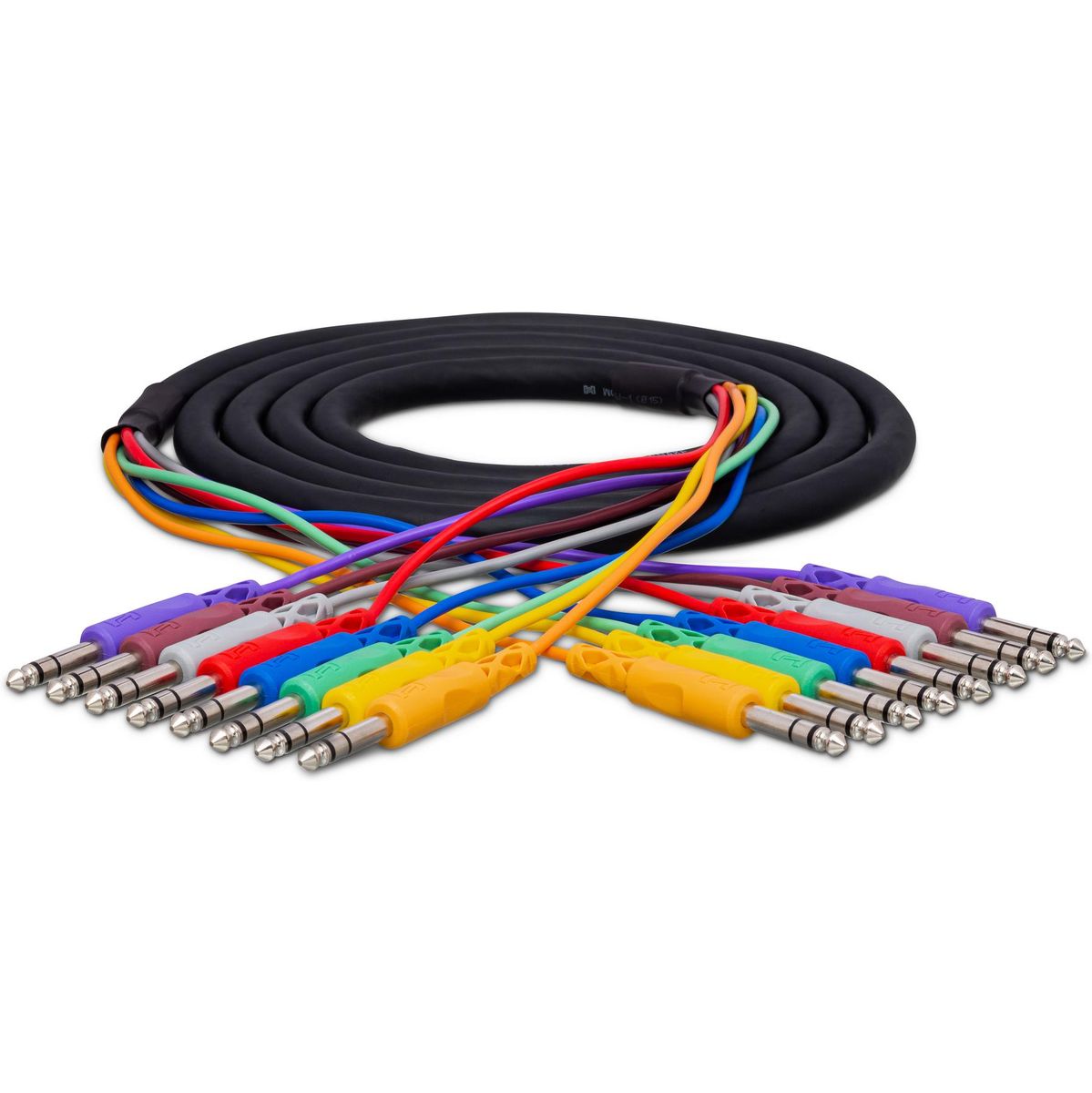 Hosa CSS-802 Balanced Snake 1/4 In TRS To Same 2 M