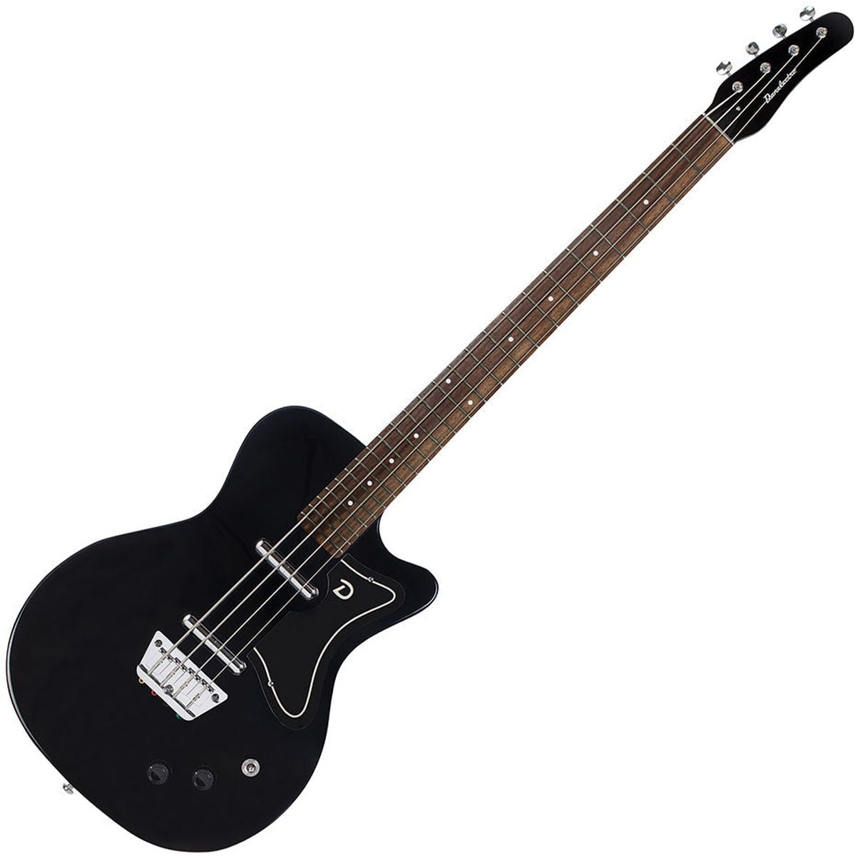 Danelectro 56 Single Cut - Black basgitaar