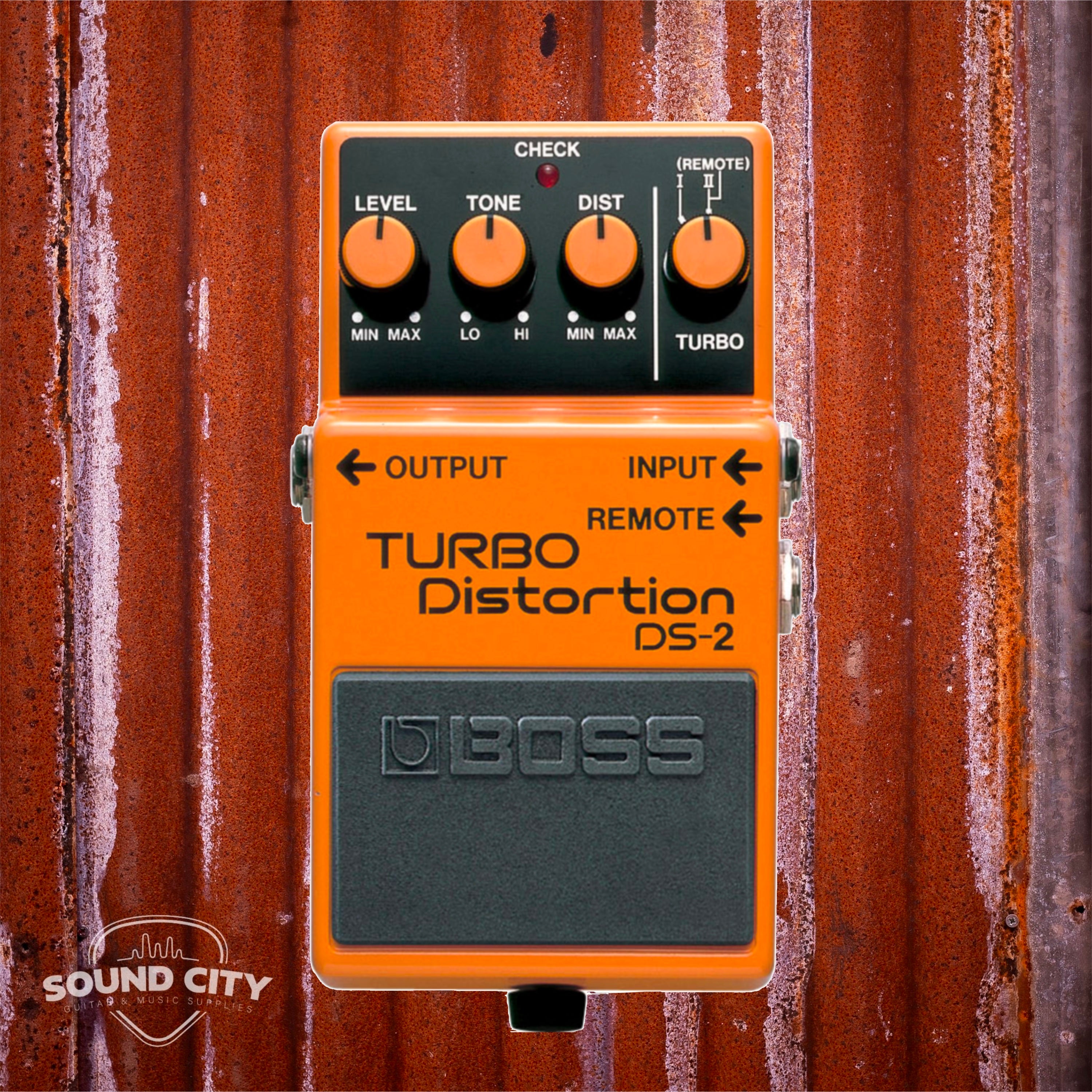 Boss DS-2 Turbo Distortion Effectpedaal