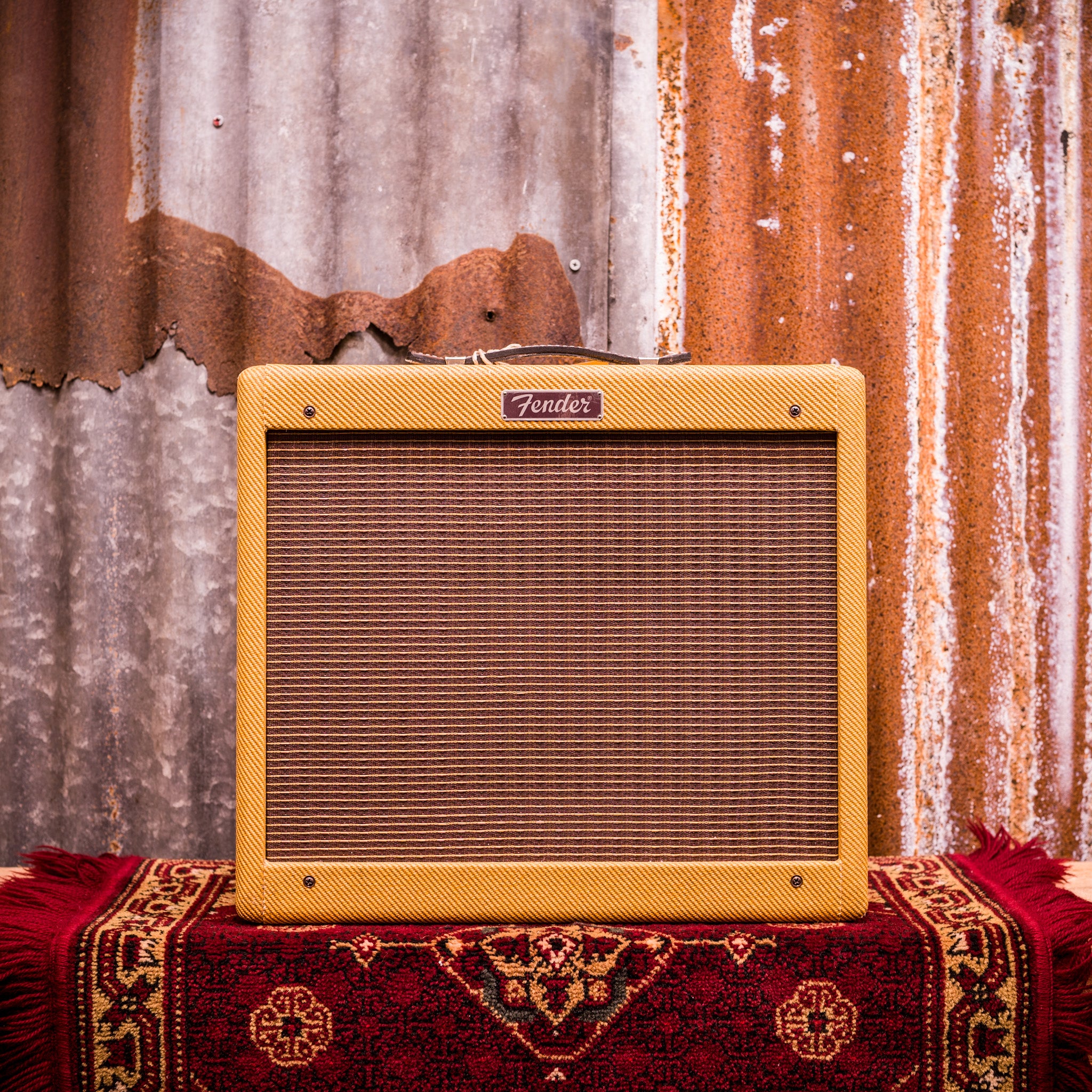 Fender Blues Junior Tweed Gitaarversterker Combo (occasion)