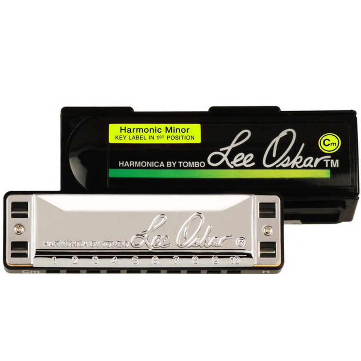 Lee Oskar Harmonic Minor Harmonica In D-flat (Db)