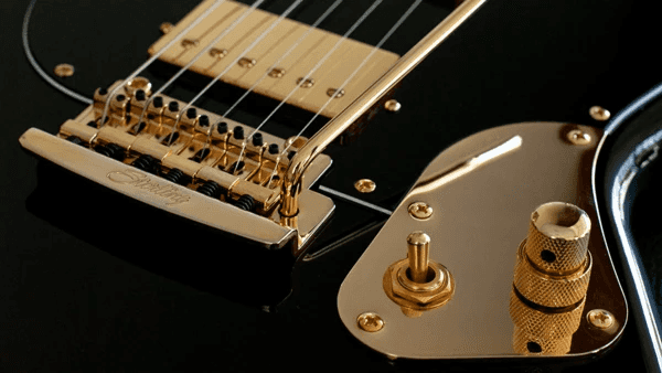 Sterling StingRay Guitar SR30 Jared Dines Stealth Black Elektrische Gitaar