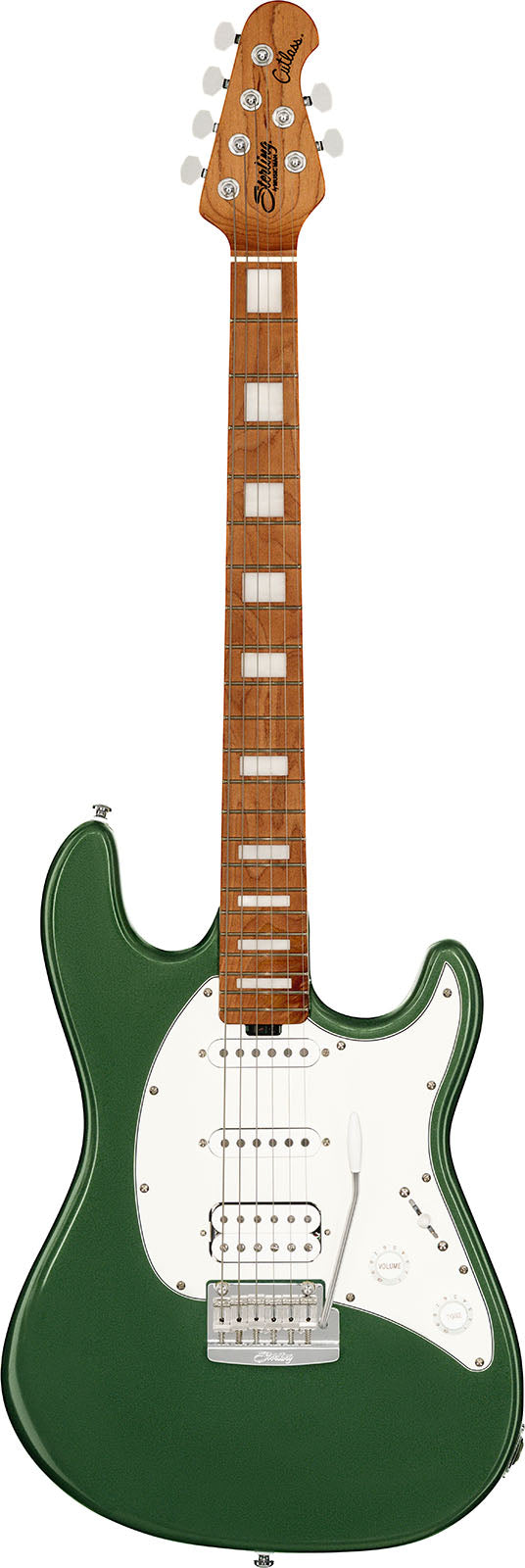 Sterling by Music Man CT50XHSS Charging Green elektrische gitaar