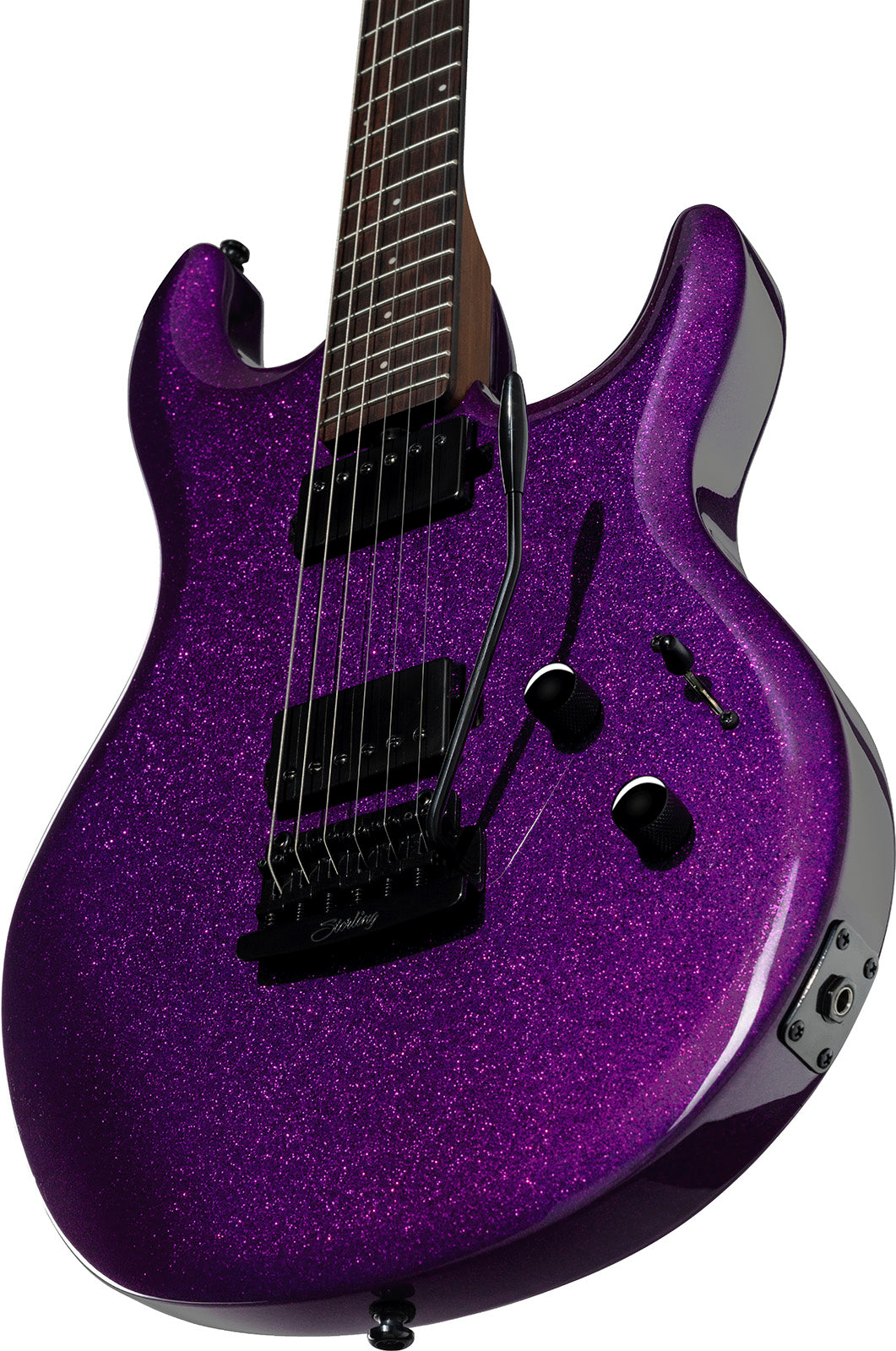 Sterling Luke LK100 Purple Sparkle Elektrische gitaar