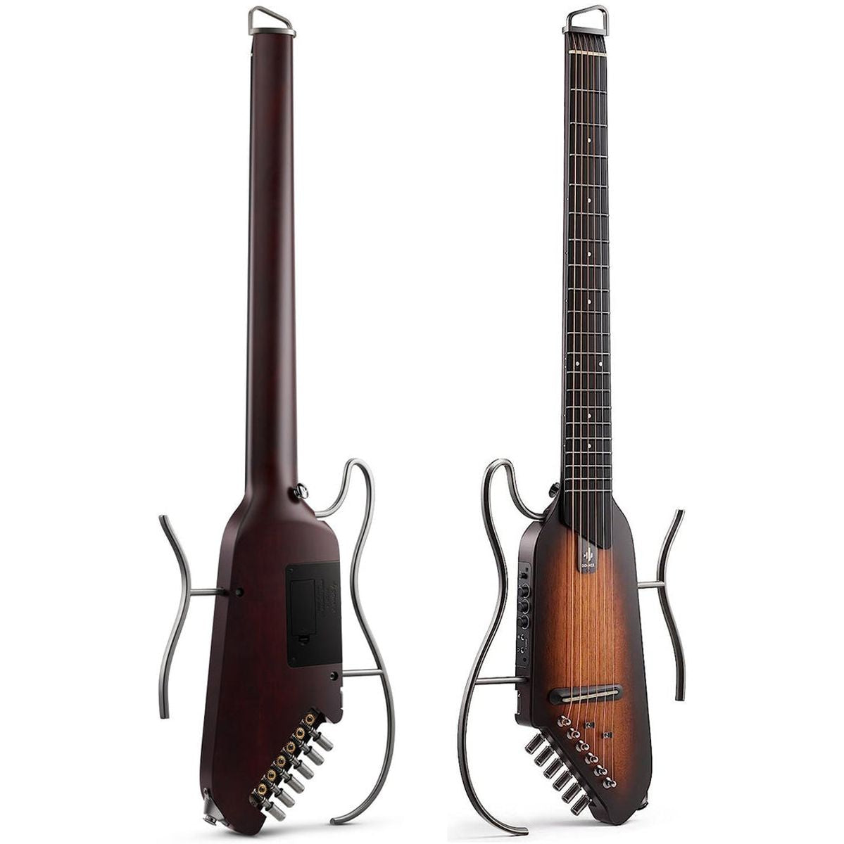 DONNER Hush-I Guitar - Sunburst Elektrische gitaar