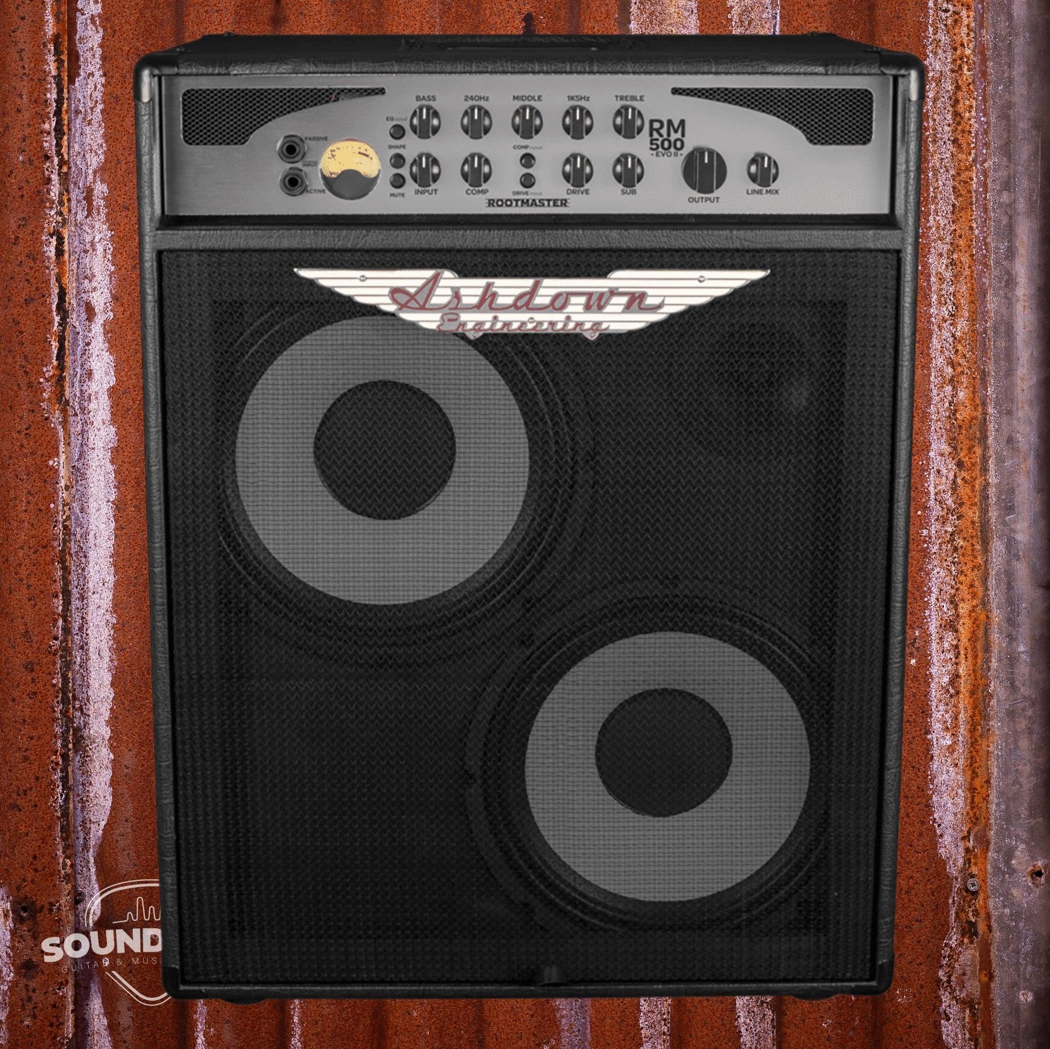 Ashdown RM-C210T-500-EVO II 500W basgitaarversterker combo