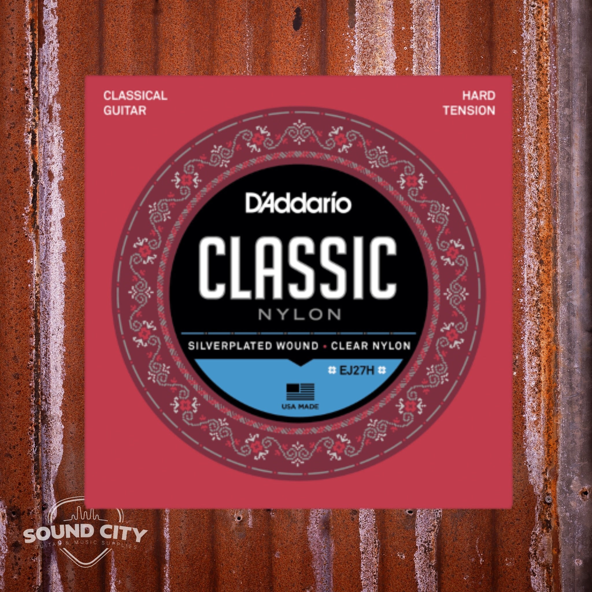 D'Addario EJ27H Hard Tension, Student Nylon Klassieke Gitaarsnaren