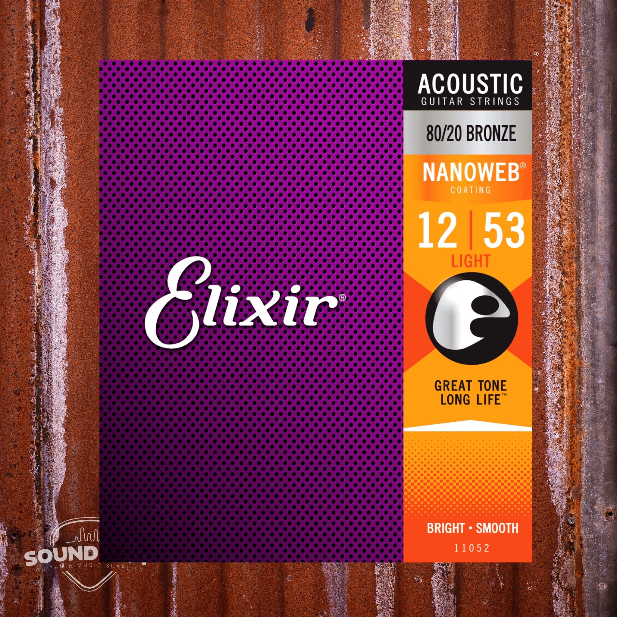 Elixir 11052 Acoustic 80/20 Light 12-53 snaren
