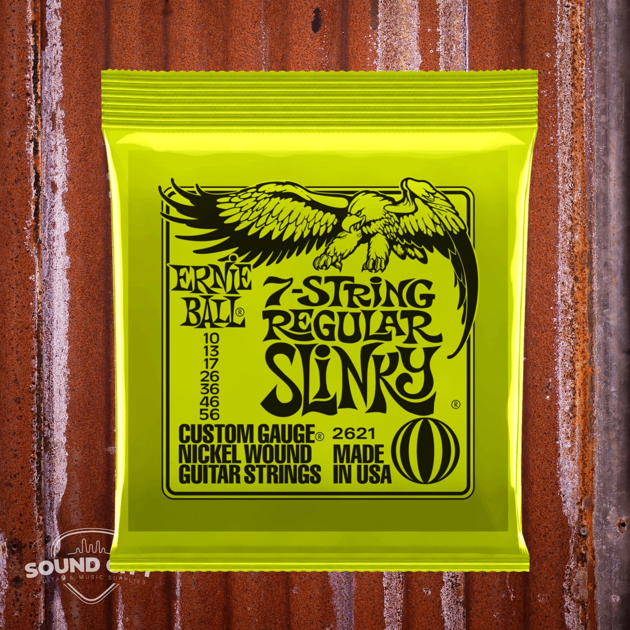 Ernie Ball 2621 Regular Slinky 10-56 snaren, 7 snaar (7sn.)
