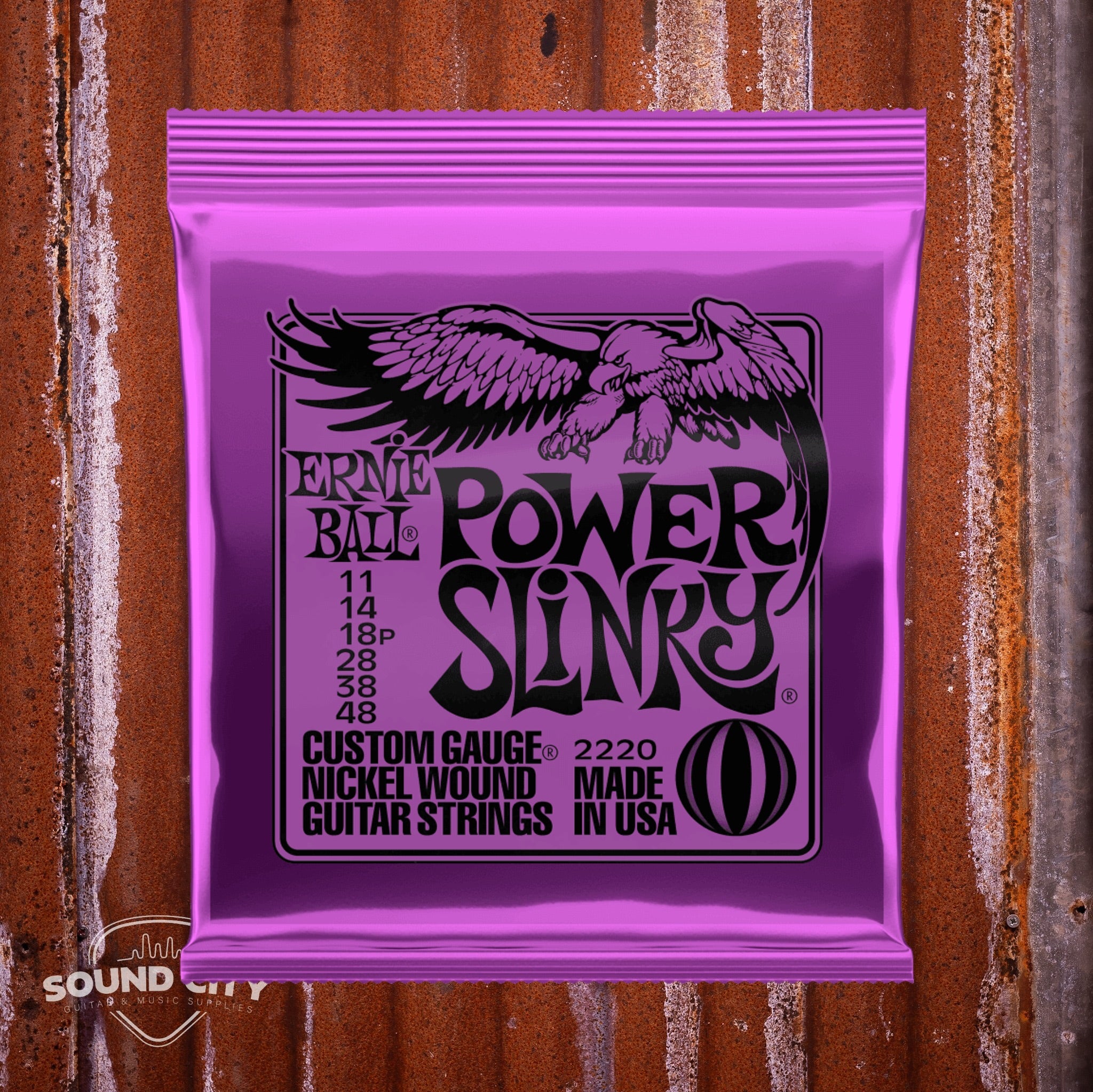 Ernie Ball 2220 Power Slinky 11-48 snaren
