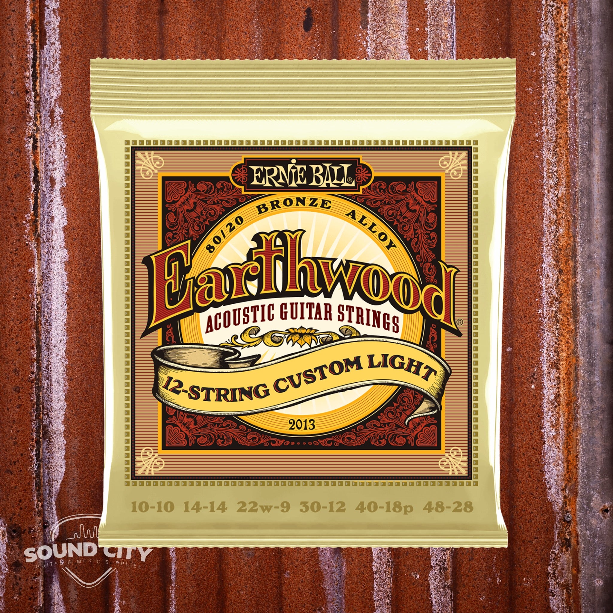 Ernie Ball 2013 Earthwood Custom Light 12-String snaren