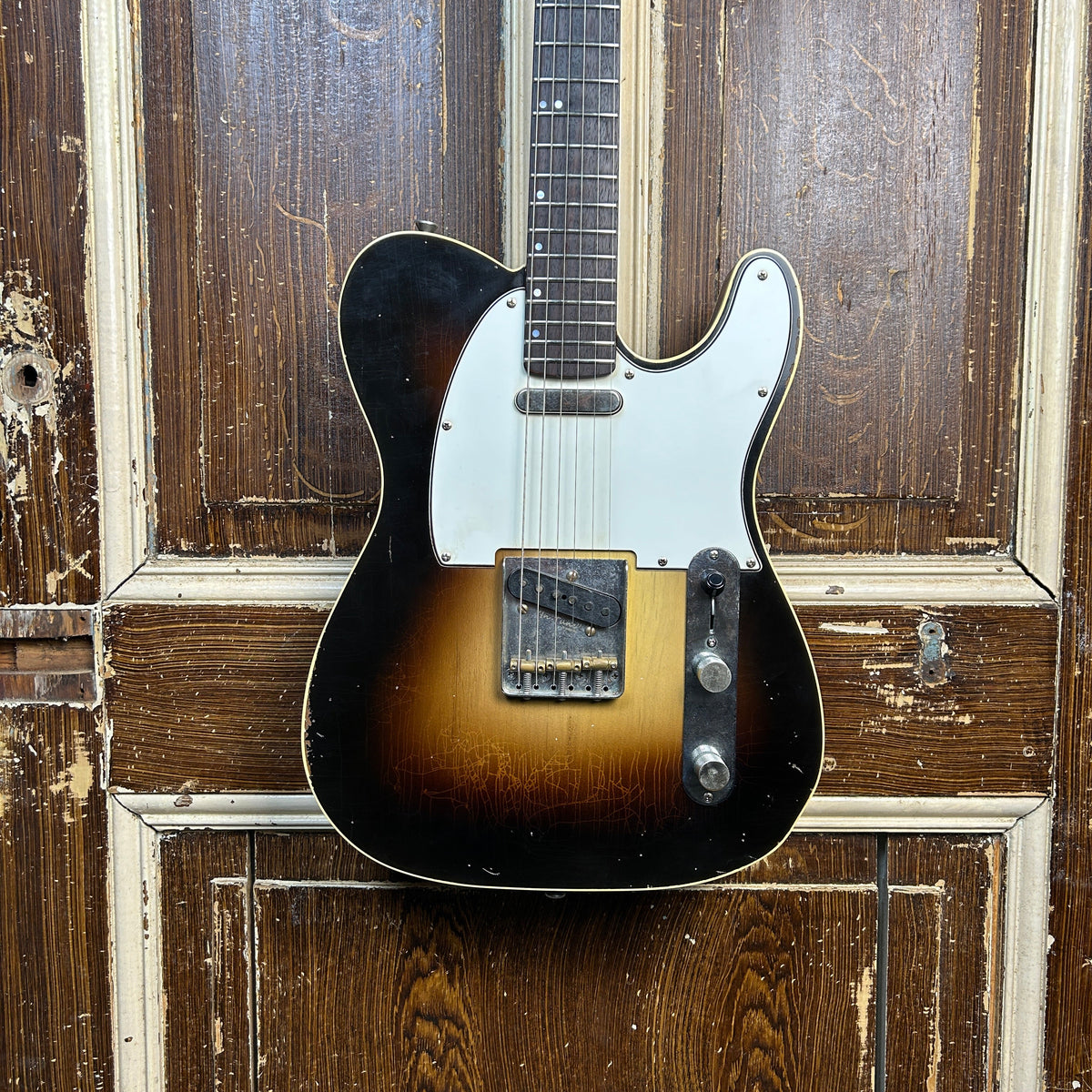 Franchin Mars Vintage Burst Relic Elektrische Gitaar (Occasion)