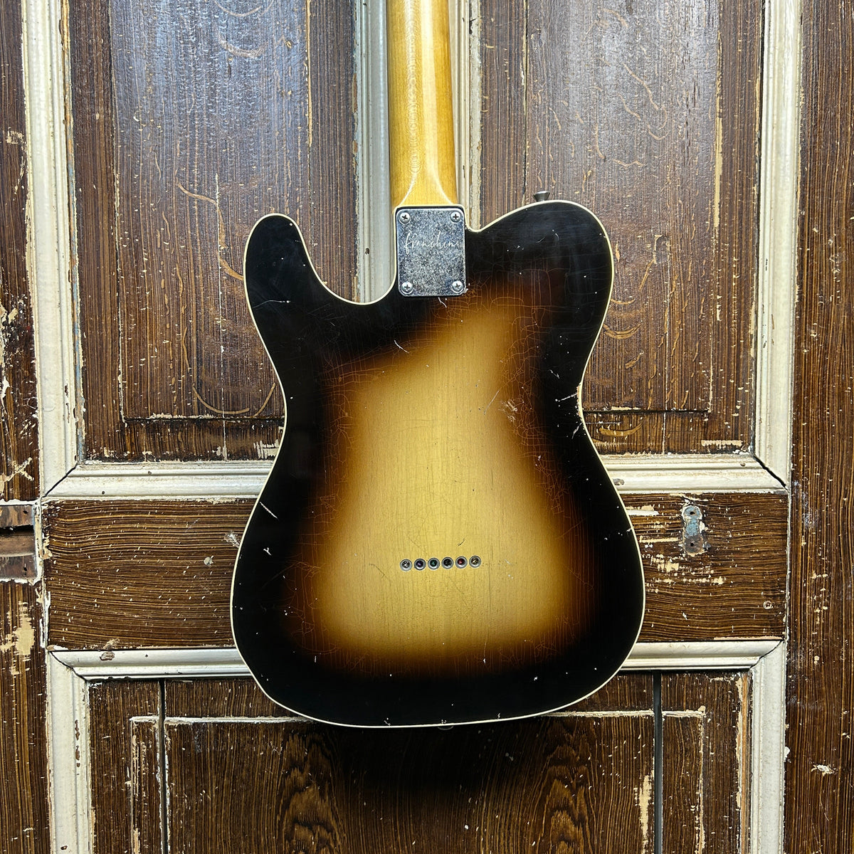 Franchin Mars Vintage Burst Relic Elektrische Gitaar (Occasion)