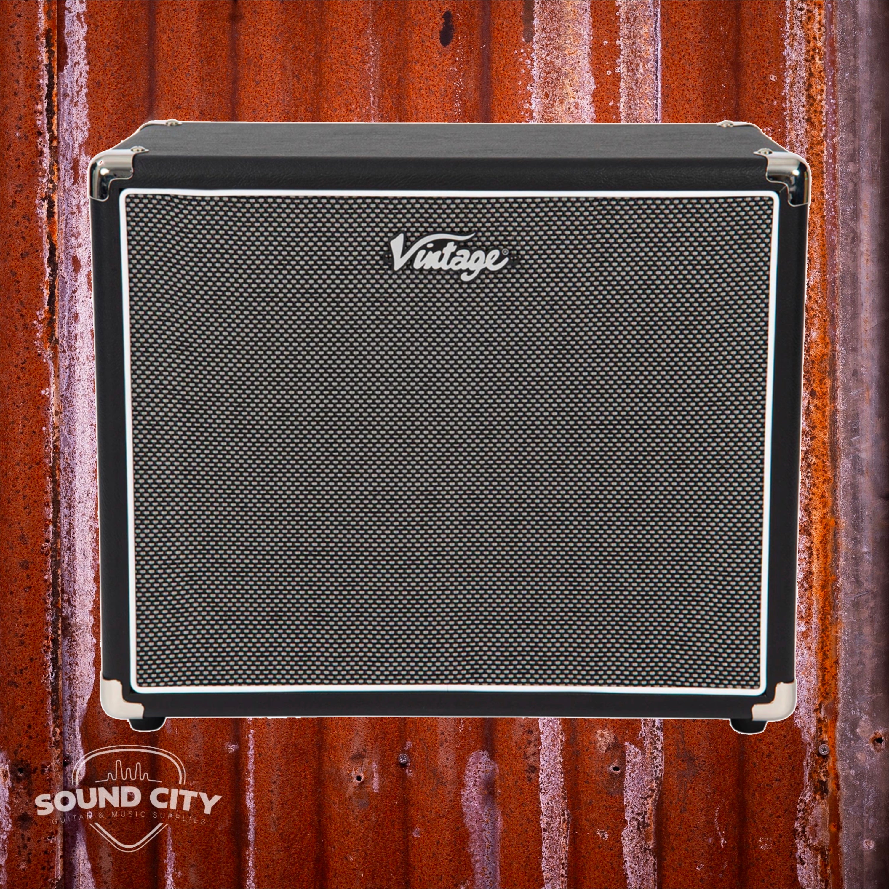 Vintage Retro 10" Cabinet ~ Black