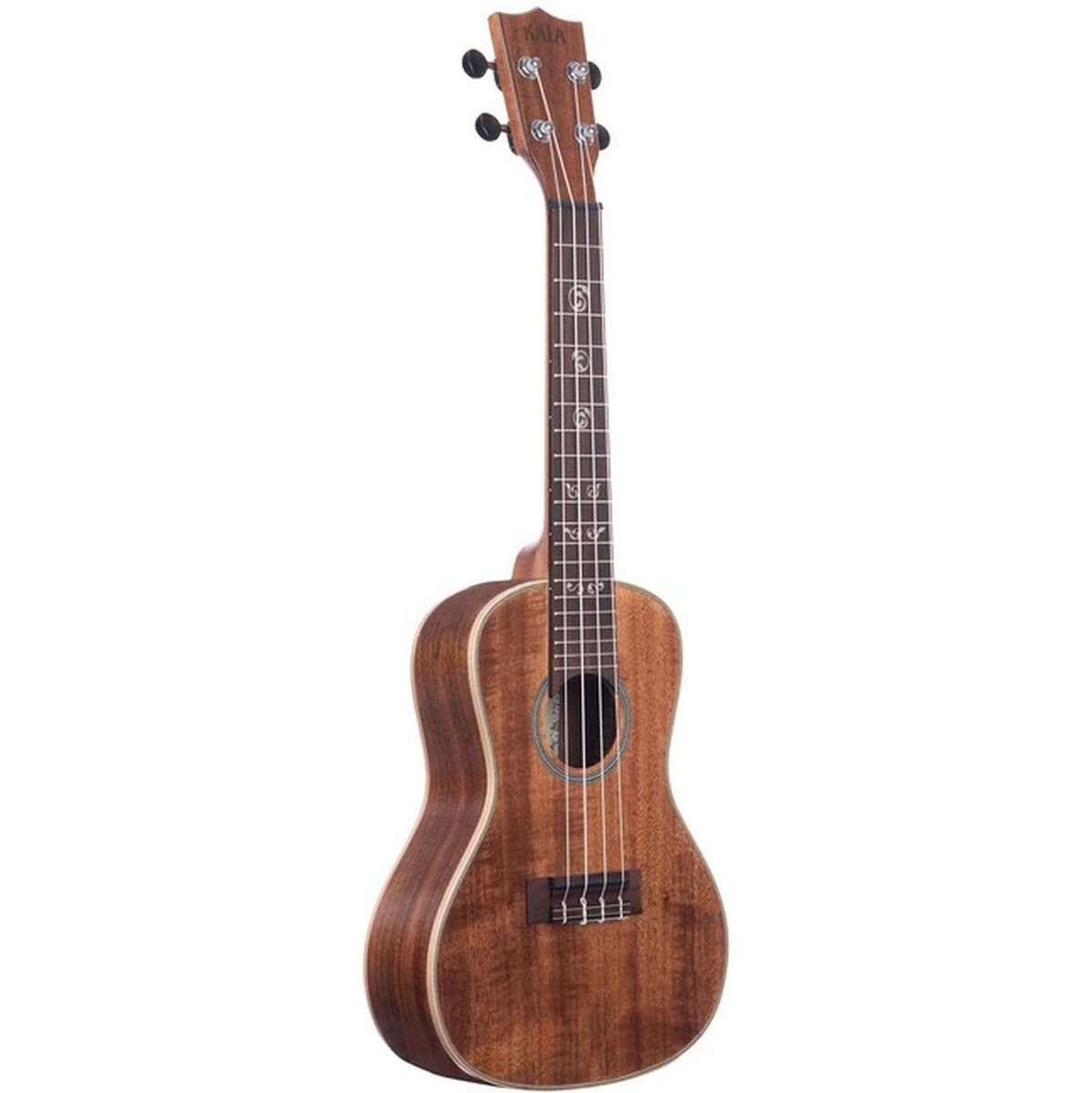Kala All Solid Acacia Concert Ukulele w/ Case