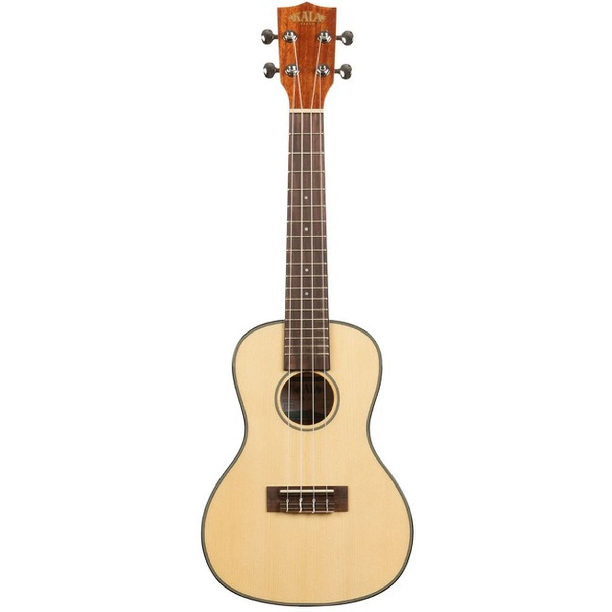 Kala Solid Spruce Top Concert Gloss Ukulele w/ Bag