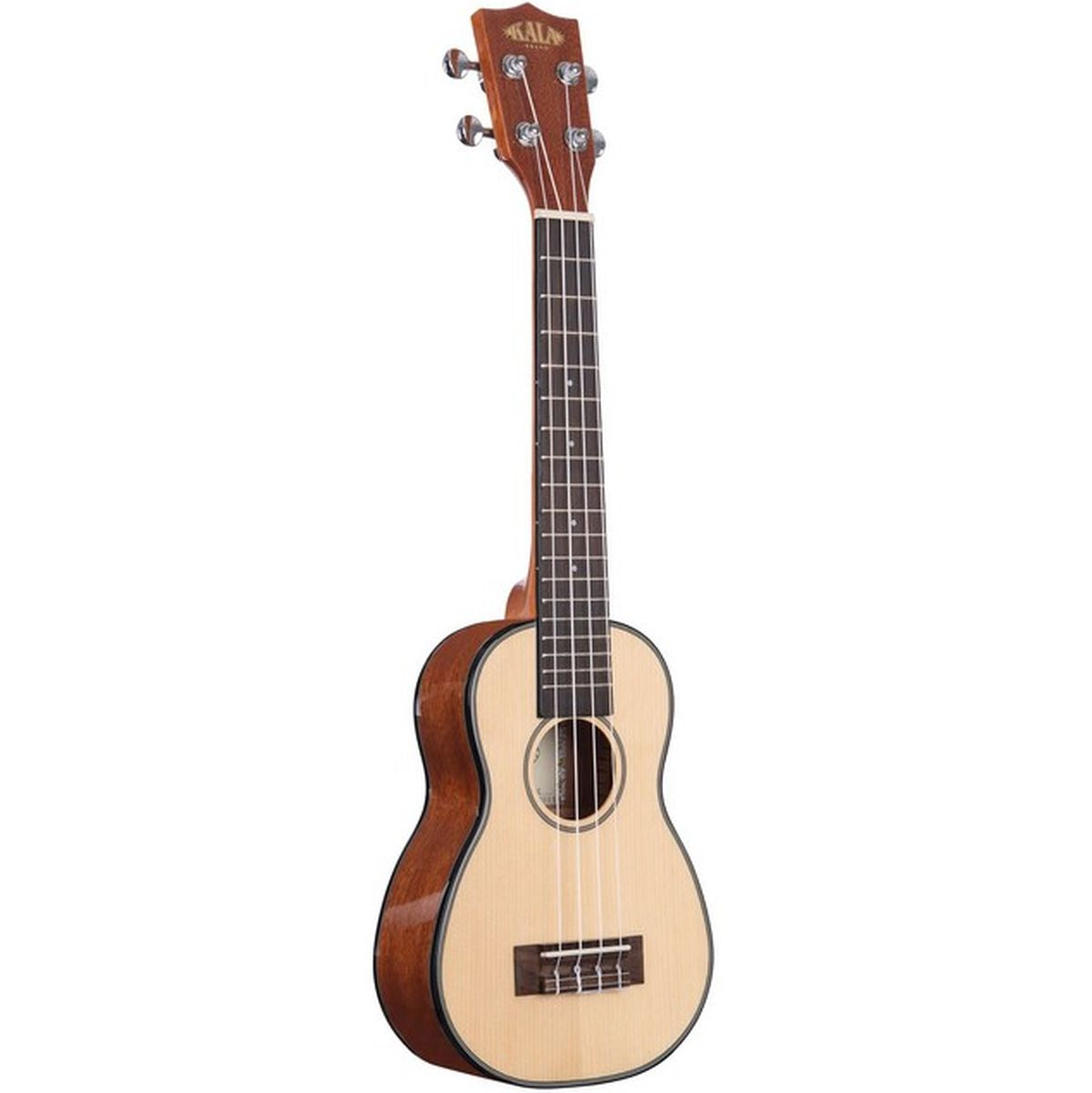 Kala Solid Spruce Top Gloss Soprano Long w/ Bag