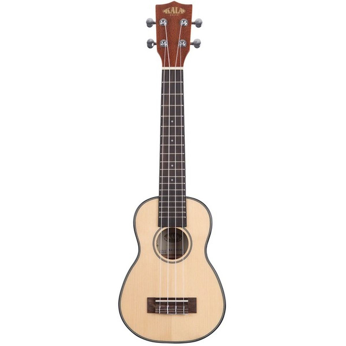 Kala Solid Spruce Top Gloss Soprano Long w/ Bag