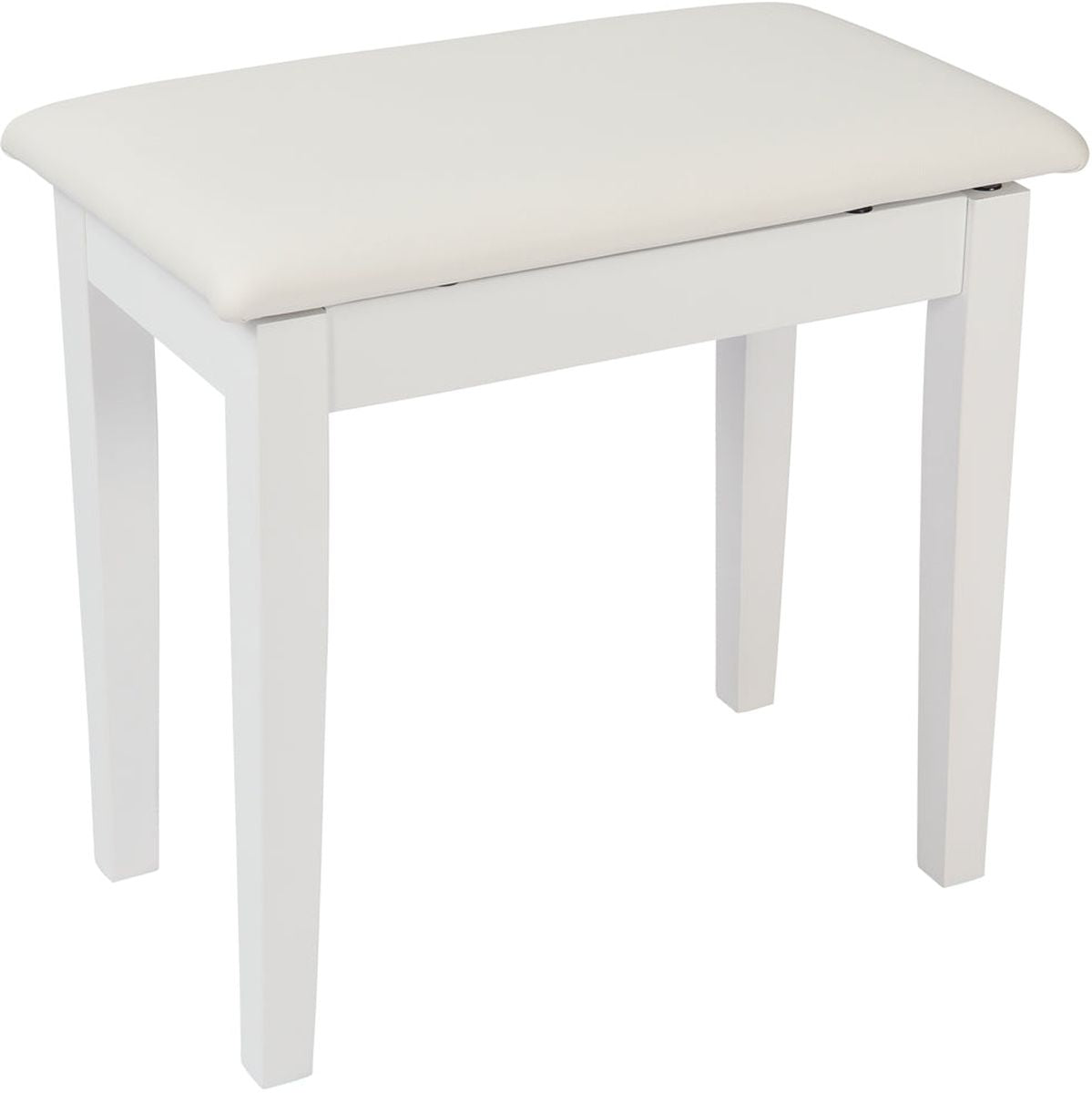 Kinsman Piano Bench - w/ Storage - Satin White