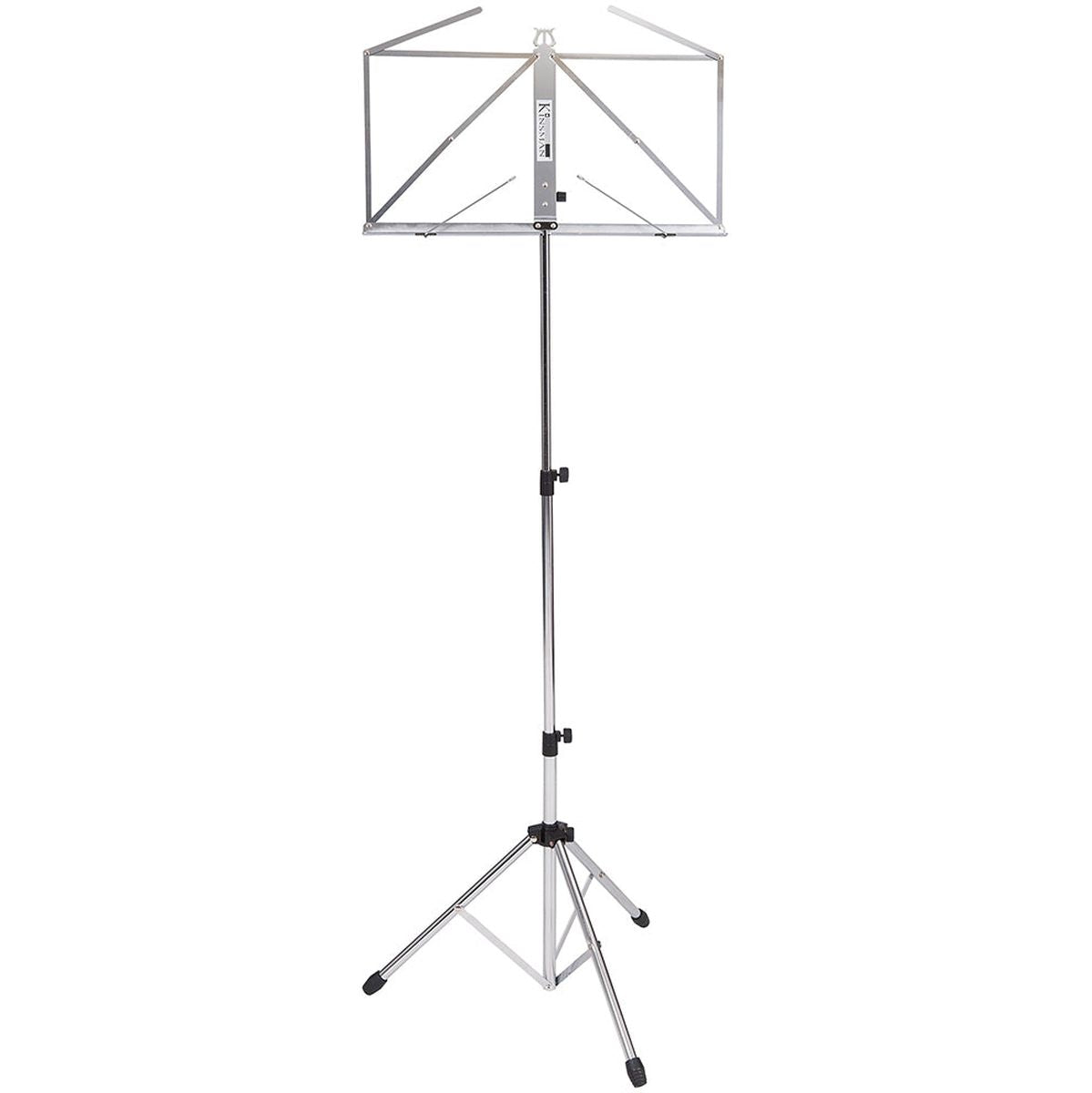 Kinsman Premium Series Music Stand And Bag - Chrome (OPS55)