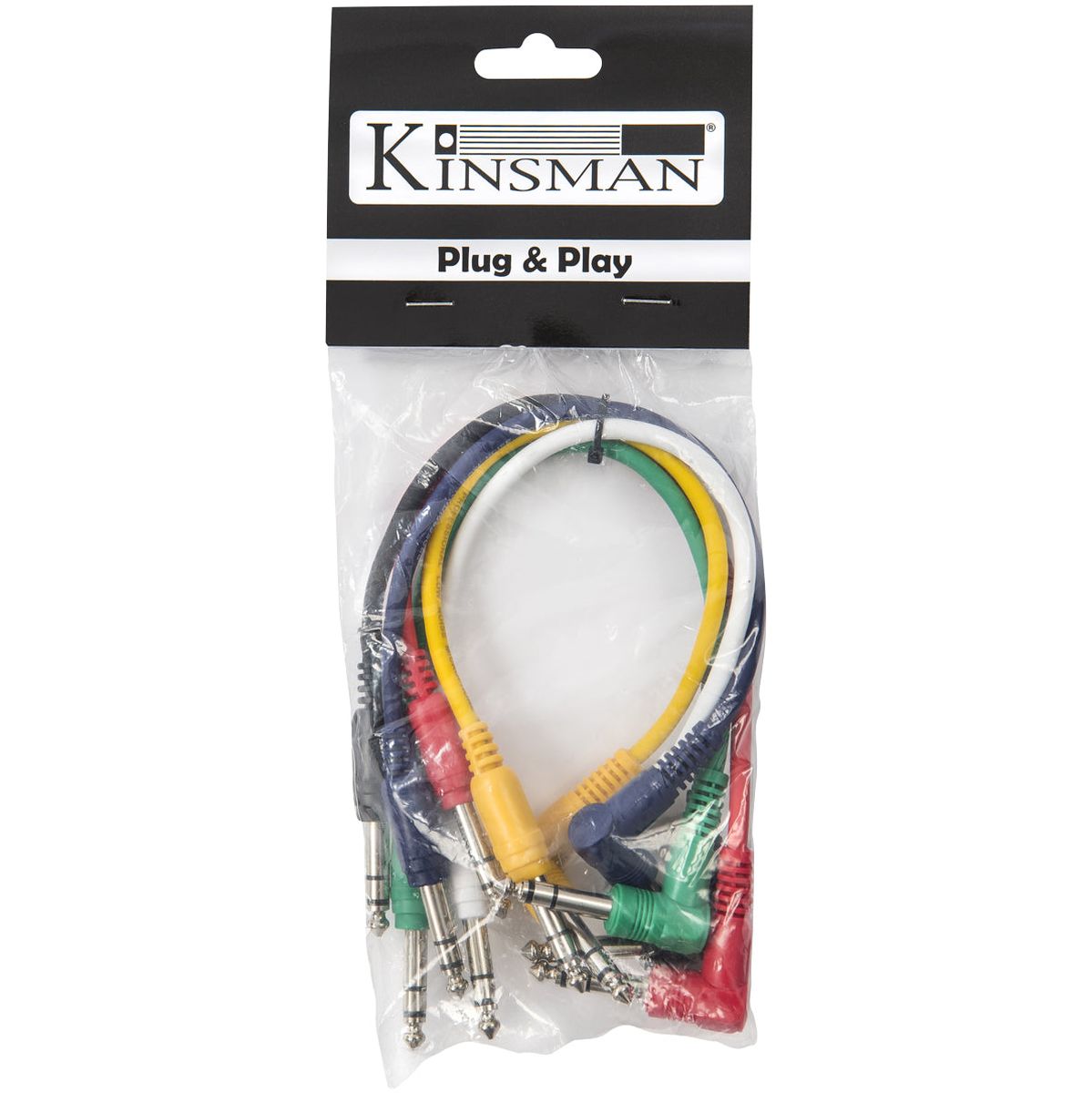 Kinsman Standard Patch Cables - Pack Of 6