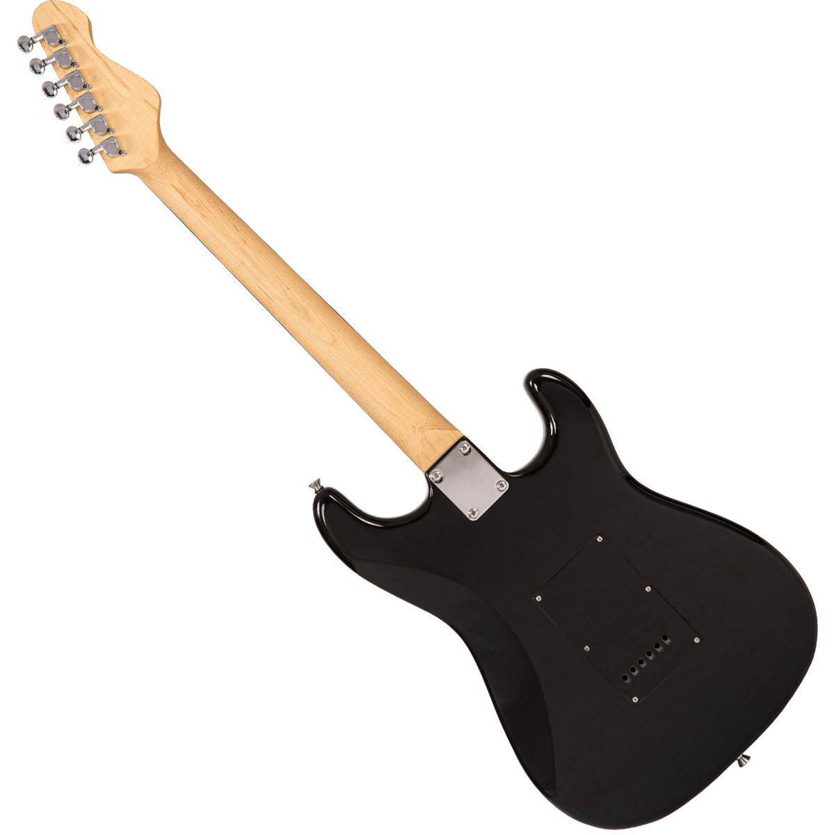 Vintage V60 Coaster Series Left Handed Electric Guitar - Gloss Black