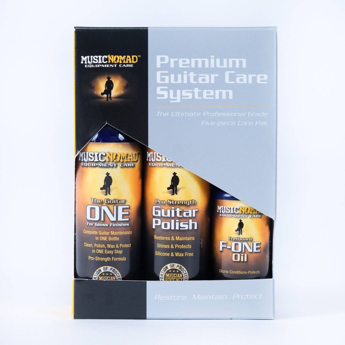 MusicNomad Guitar Care System (5 Pack) - MN108