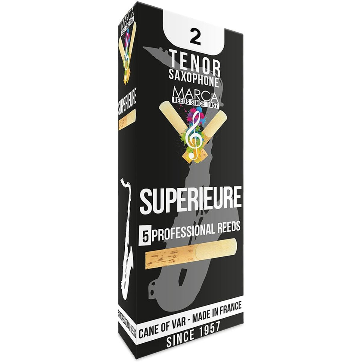 MARCA Reed Saxophone Tenor Superieure 2 - PK Of 5
