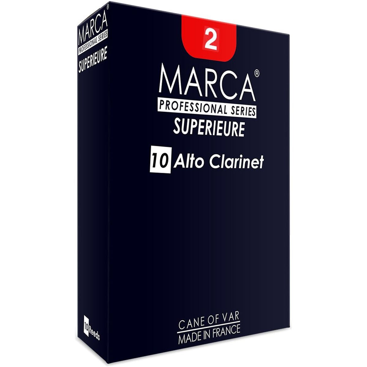 MARCA Reed Clarinet Alto Superieure Cut 2 - PK Of 10