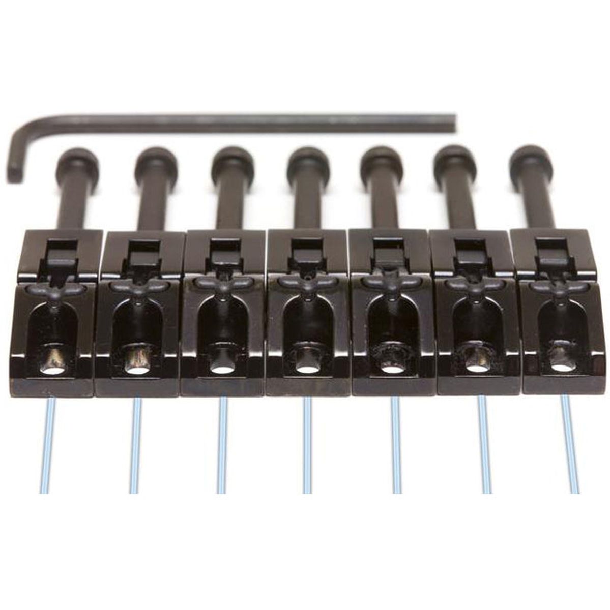 Graph Tech Ghost - Floyd Rose Saddle Black 7 String