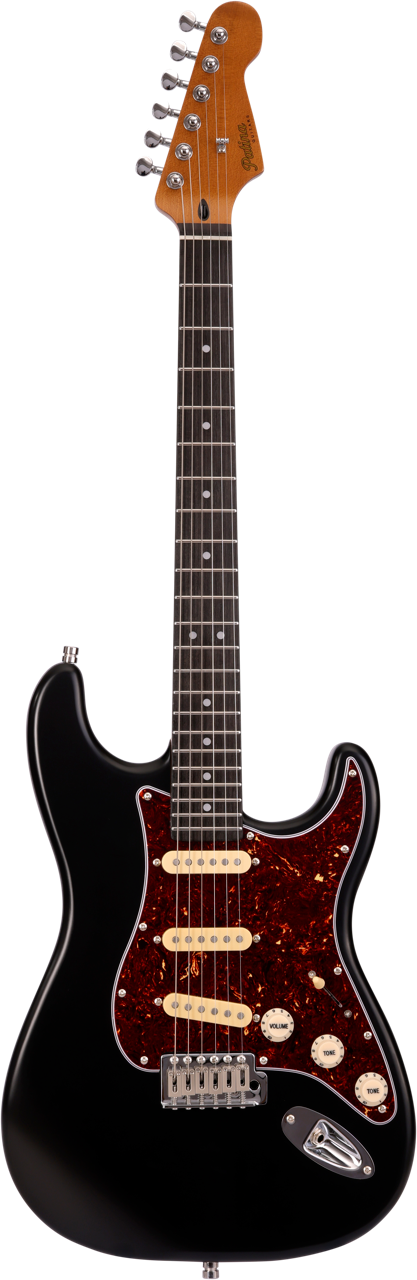 Patina PS-3 Black SSS S-Style Elektrische gitaar