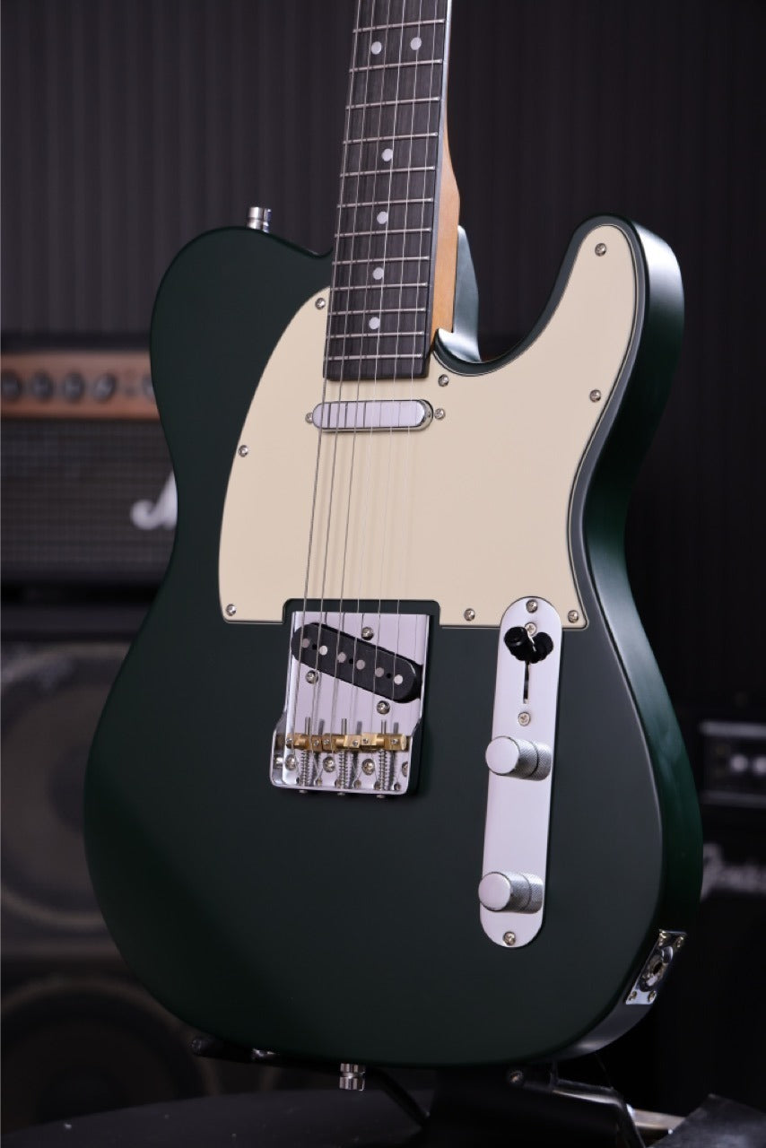 Patina PT-3 Sherwood Green T-Style Elektrische gitaar