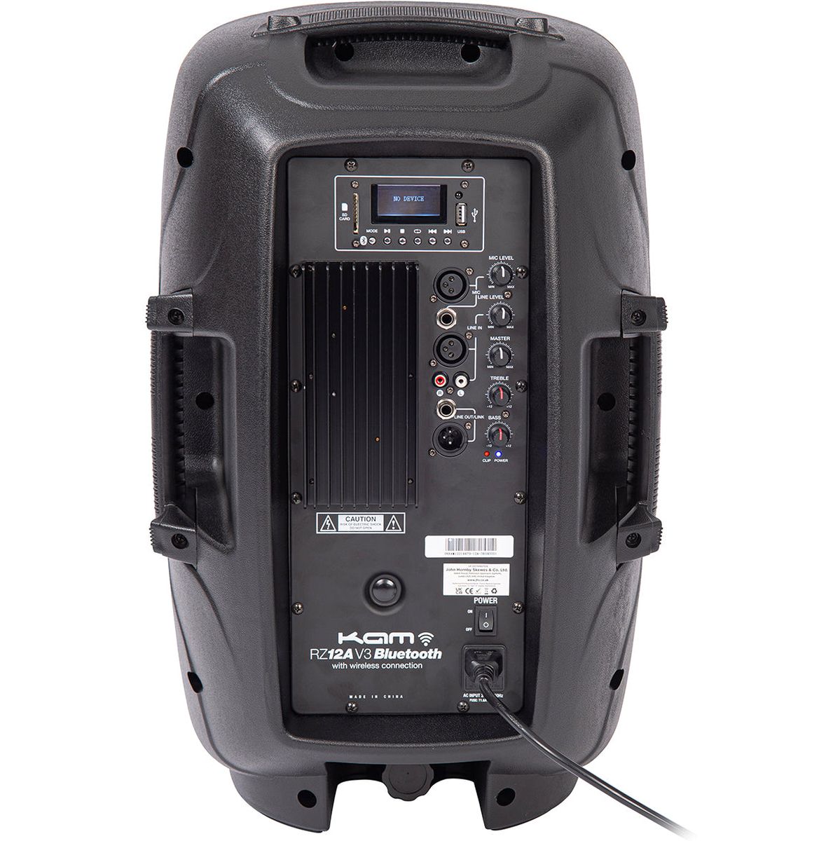Kam RZ12A Active Speaker w/ Bluetooth & Speaker Stand