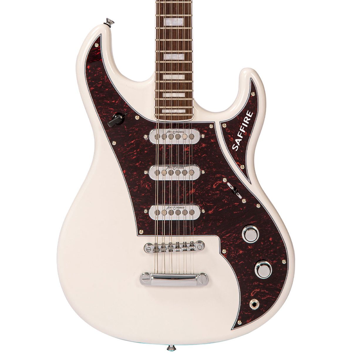 Rapier Saffire 12 Electric Guitar - Vintage White