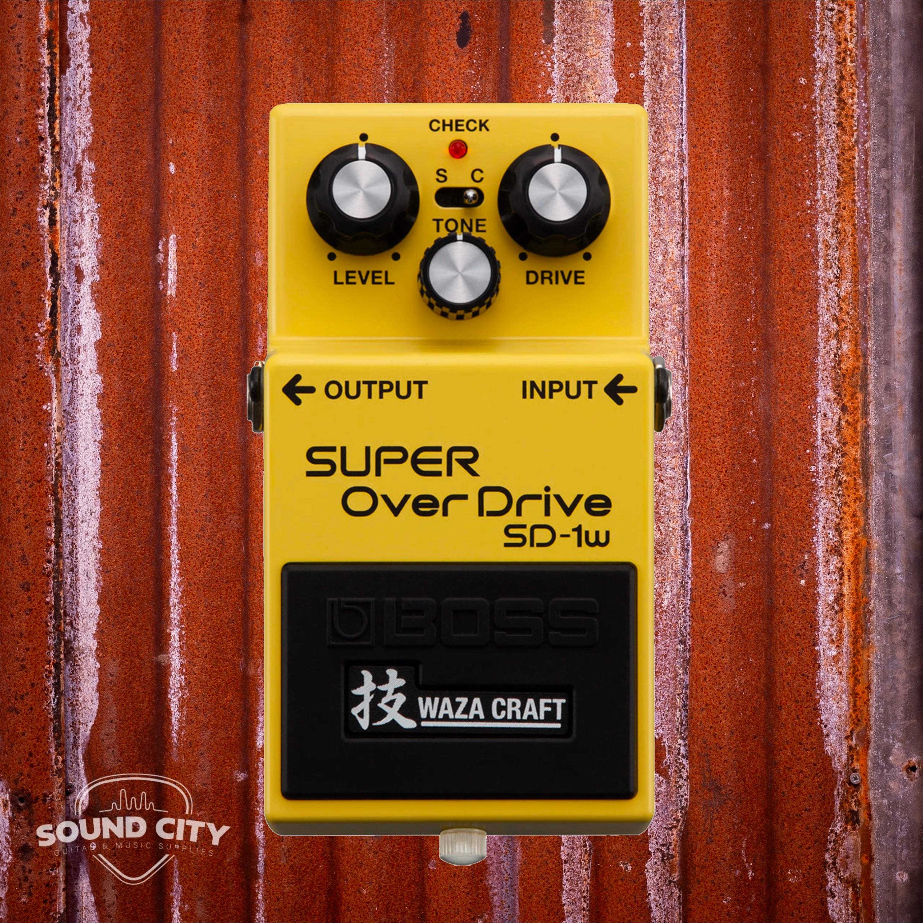 Boss SD-1W Super Overdrive Waza Craft Effectpedaal
