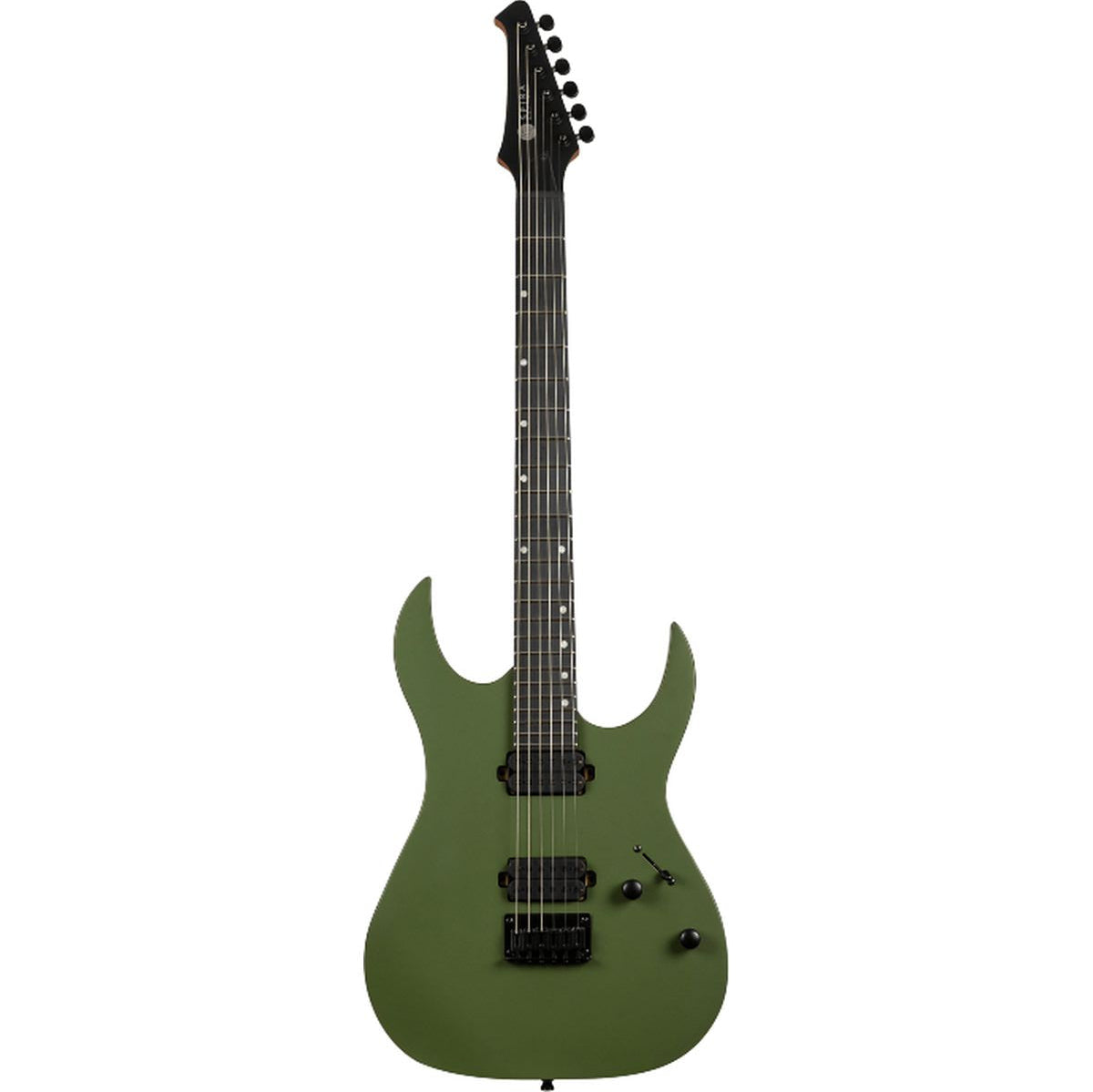 Spira Guitars S-400 MGR Satin Dark Green elektrische gitaar