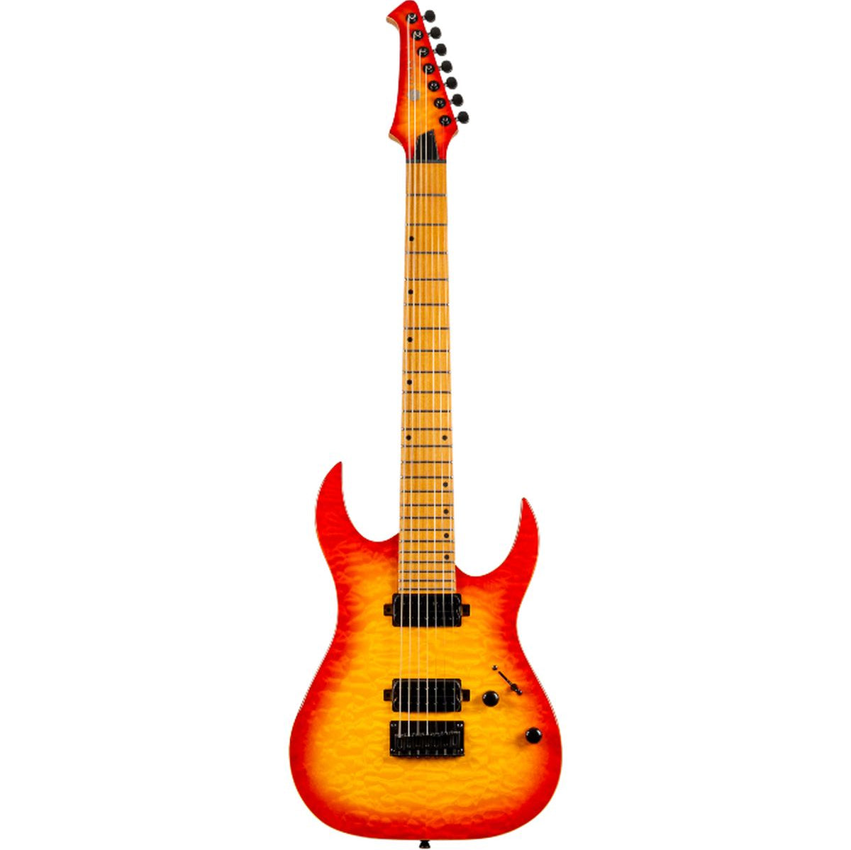 Spira Guitars S-507 QFB Fireburst