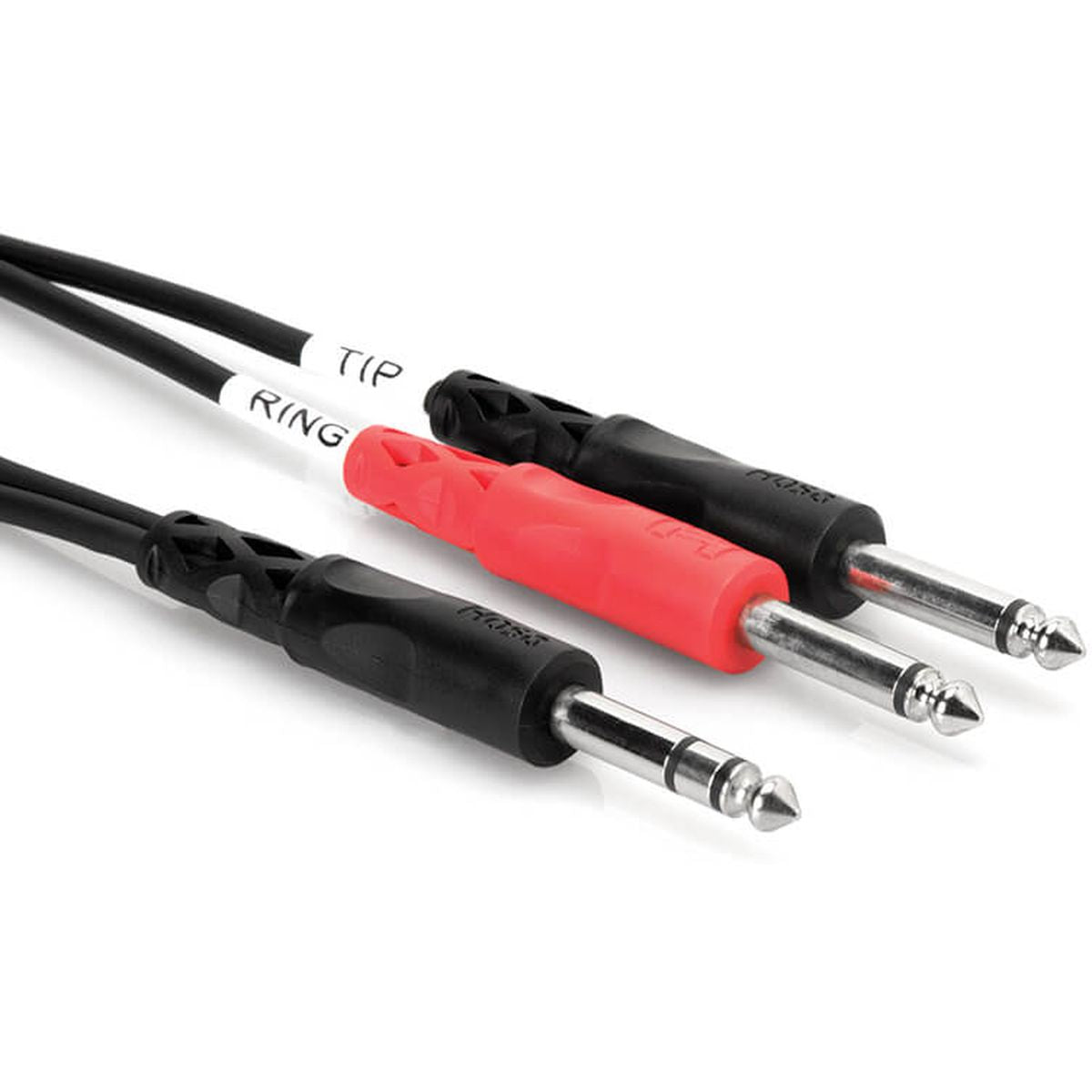 Hosa STP-201 Insert Cable 1/4 In TRS To Dual 1/4 In TS 1 M