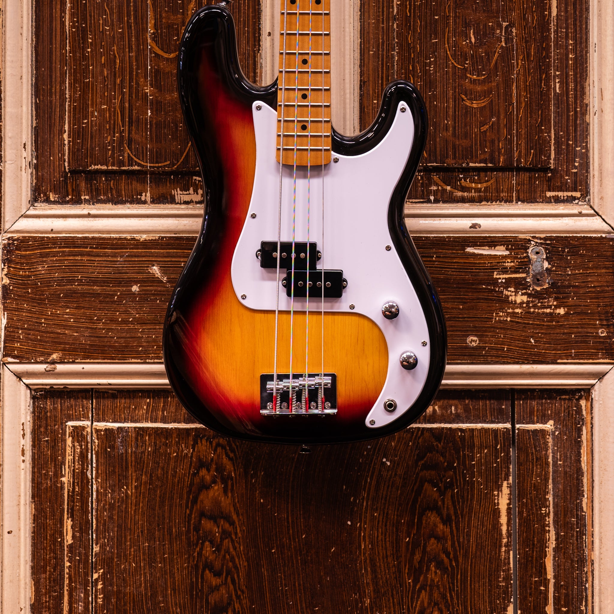 SX Retro Series 3/4 Vintage P-bass Basgitaar