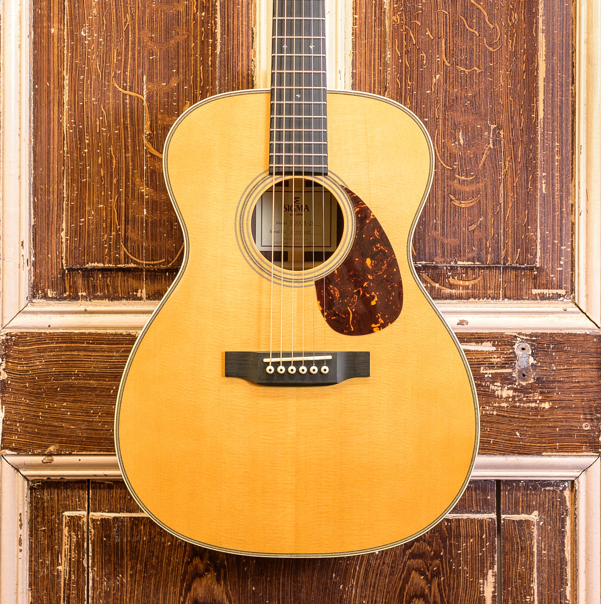 Sigma S000R-28 All Solid 000 Westerngitaar (B-stock)