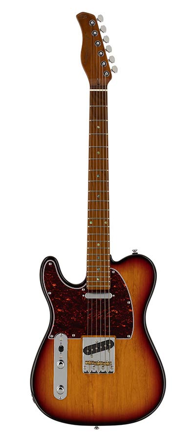 Sire Guitars T7L/3TS 3-Tone Sunburst Lefty Elektrische gitaar